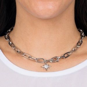 REBECCA MINKOFF STARBURST CHAIN NECKLACE
